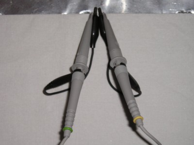 Close-up of probe connections from Figure 1
