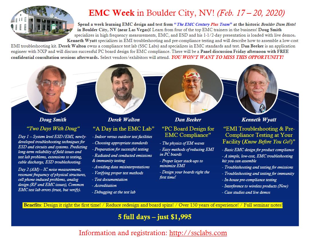 EMC Week flyer