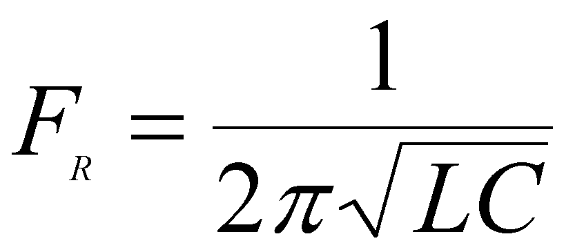 Resonant frequency formula