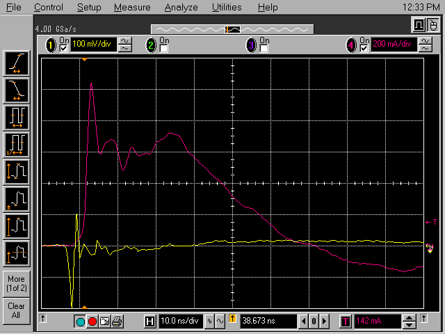 Plots for low resistance shield