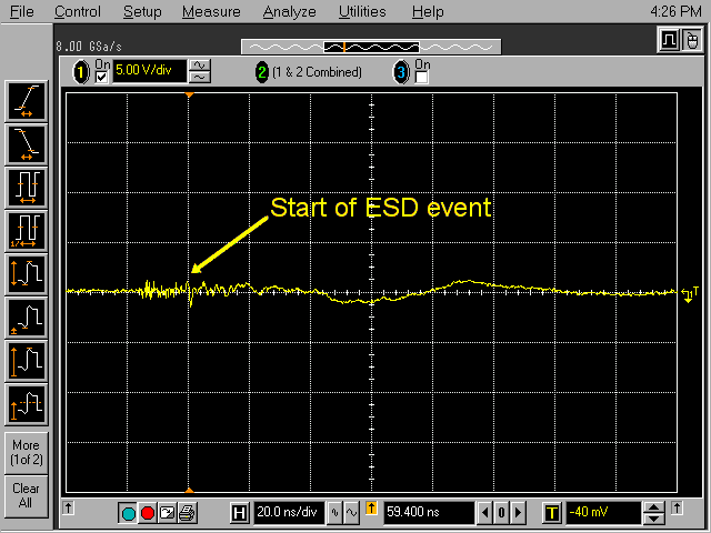 Differential mode remant of common mode signal