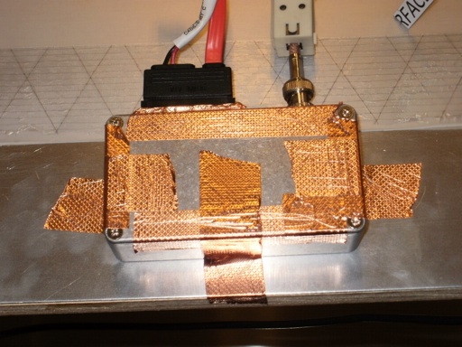 Measurement box mounting details