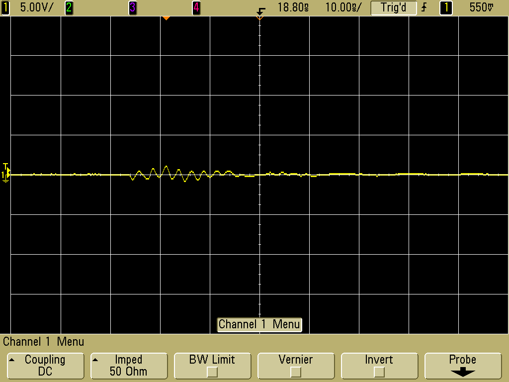 Null experiment result