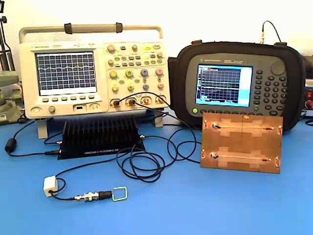 Test Setup for RF injection